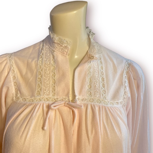 Vintage Christian Dior nightgown Pink size small - Picture 9 of 10